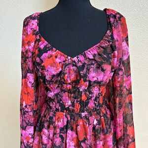 Steve Madden Floral Midi Dress